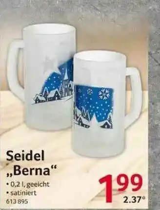 Selgros Seidel „berna” Angebot