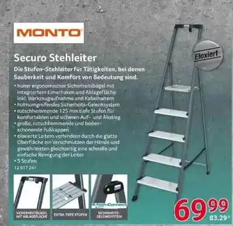 Selgros Monto Securo Stehleiter Angebot