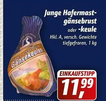 Simmel Junge Hafermast Gänsebrust Oder Keule Angebot