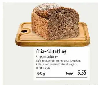 Superbiomarkt Chia-schrotling Angebot