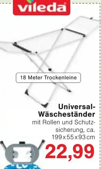 Wiglo Wunderland Universal- Wäscheständer Angebot