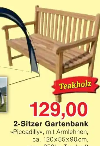 Wiglo Wunderland 2-Sitzer Gartenbank Angebot