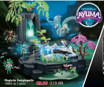 Globus Playmobil Ayuma Magische Energiequelle 70800 Angebot