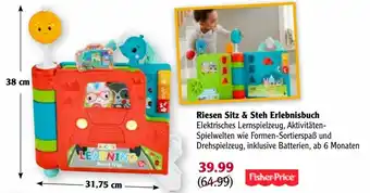 Globus Fisher-Price Riesen Sitz & Steh Erlebnisbuch Angebot