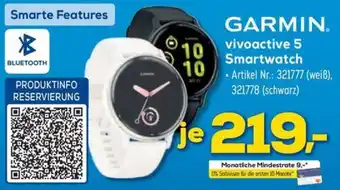 Euronics Berlet GARMIN vivoactive 5 Smartwatch Angebot