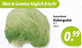Nah & Frisch Deutschland Eisbergsalat Angebot