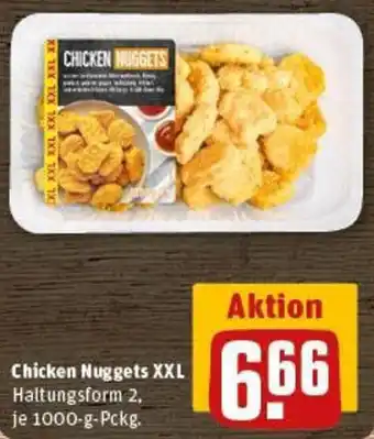 REWE Chicken Nuggets XXL 1000 g Pckg. Angebot