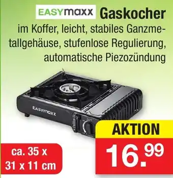 Zimmermann EASYmaxx Gaskocher Angebot