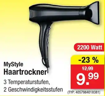 Zimmermann MyStyle Haartrockner 2200 Watt Angebot