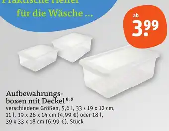 tegut Aufbewahrungsboxen mit Deckel Angebot