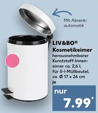 Kaufland LIV&BO Kosmetikeimer Angebot