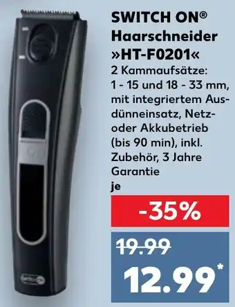 Kaufland SWITCH ON Haarschneider HT-F0201 Angebot