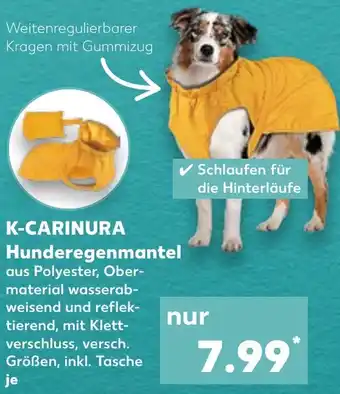Kaufland K-CARINURA Hunderegenmantel Angebot