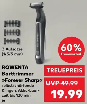 Kaufland ROWENTA Barttrimmer Forever Sharp Angebot