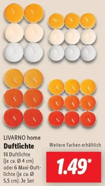 Lidl LIVARNO home Duftlichte Angebot