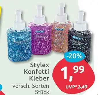 Budni Stylex konfetti kleber Angebot