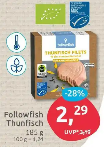 Budni Followfish thunfisch Angebot