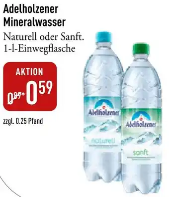 Galeria Markthalle Adelholzener Mineralwasser 1 L Angebot