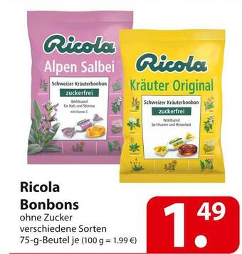 Famila Nord Ost Ricola bonbons Angebot
