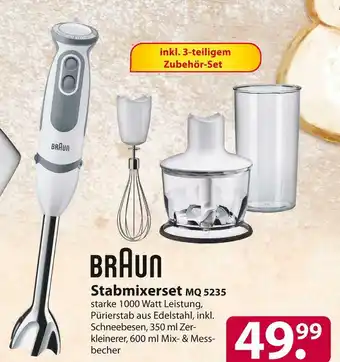 Famila Nord Ost Braun stabmixerset mq 5235 Angebot