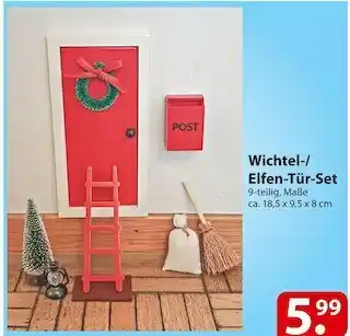 Famila Nord Ost Wichtel-/ elfen-tür-set Angebot