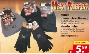 Famila Nord Ost Mütze oder handschuhe Angebot