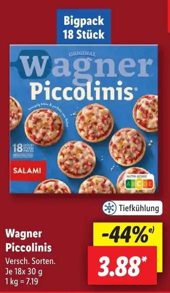 Lidl Wagner Piccolinis 18 x 30 g Angebot