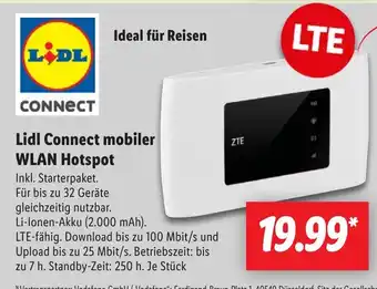 Lidl Lidl Connect mobiler WLAN Hotspot Angebot
