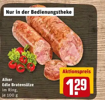 REWE Alker edle bratensülze Angebot