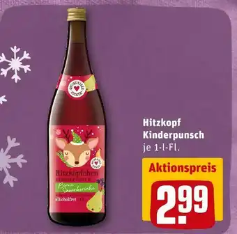 REWE Hitzkopf kinderpunsch Angebot