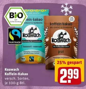 REWE Koawach koffein-kakao Angebot