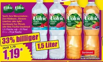 Norma Volvic Touch Zero-Wassermelone-, Zero-Himbeere-, Zitronen- Limetten 1,5 l Flasche Angebot