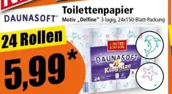 Norma DAUNASOFT Toilettenpapier Angebot