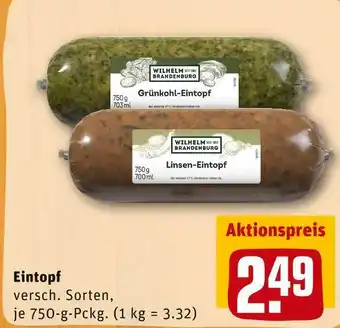 REWE Wilhelm brandenburg eintopf Angebot