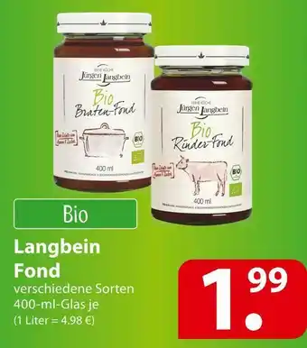 Famila Nord Ost Langbein fond Angebot