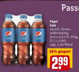REWE Pepsi cola Angebot