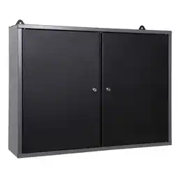 Hagebau Ondis24 Hängeschrank, BxHxT: 80 x 60 x 19 cm, Metall, schwarz/grau Angebot