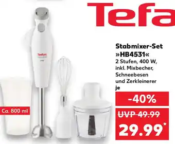 Kaufland Tefal Stabmixer-Set HB4531 Angebot
