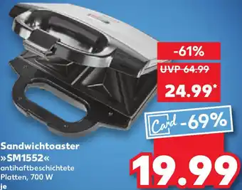 Kaufland Tefal Sandwichtoaster SM1552 Angebot