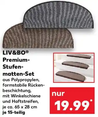 Kaufland LIV&BO Premium Stufenmatten Set Angebot
