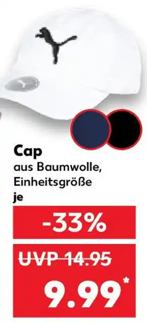 Kaufland PUMA Cap Angebot