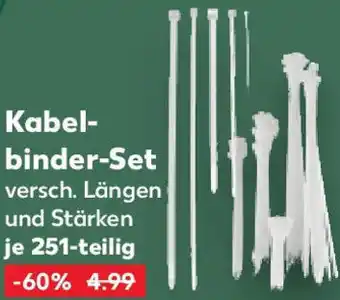 Kaufland Kabelbinder-Set Angebot