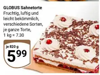 Globus GLOBUS Sahnetorte Angebot