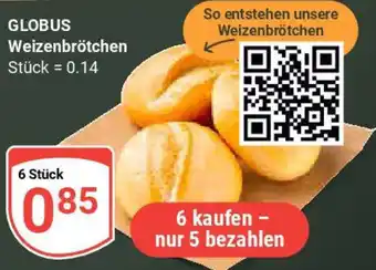 Globus GLOBUS Weizenbrötchen Angebot