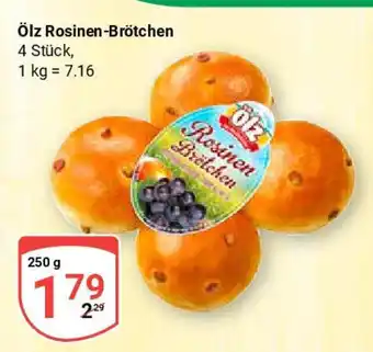 Globus Ölz Rosinen-Brötchen Angebot