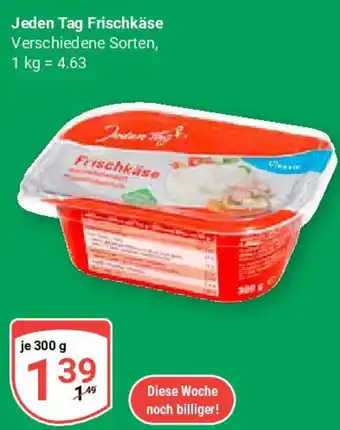 Globus Jeden Tag Frischkäse Angebot