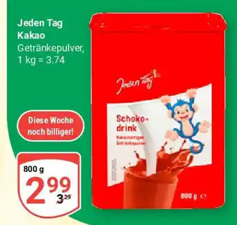 Globus Jeden Tag Kakao Angebot