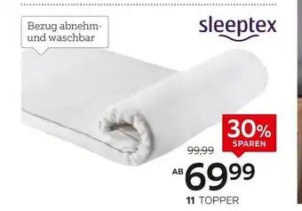 XXXLutz Sleeptex topper „palermo“ Angebot