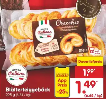 Netto Marken-Discount MONDO Italiano Blätterteiggebäck Angebot