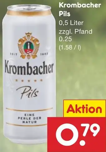 Netto Marken-Discount Krombacher Pils Angebot